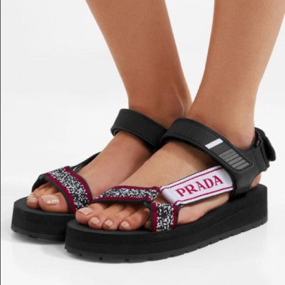 Prada Nomad Sandals